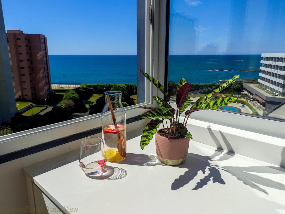 Povoa Beach Ocean View Povoa de Varzim Bagian luar foto